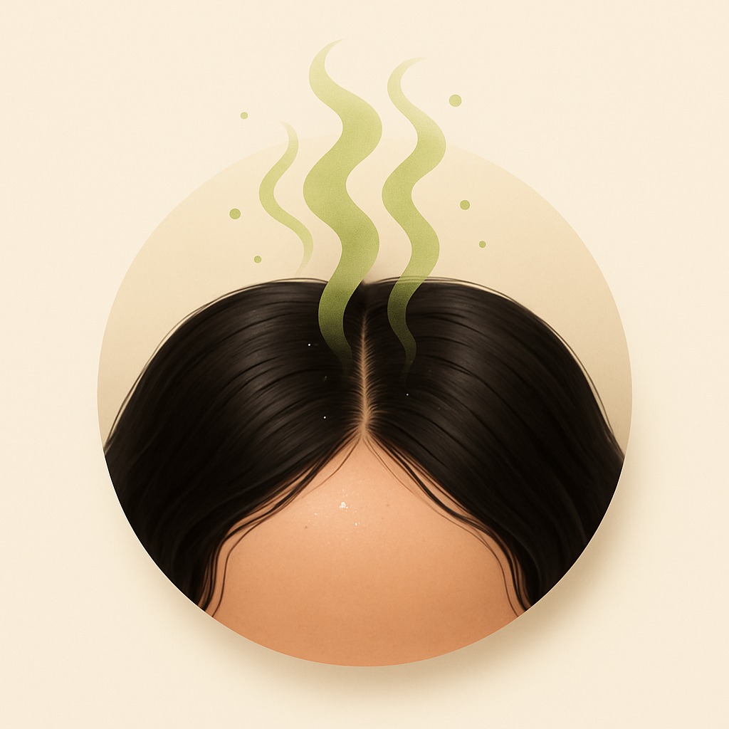 Unpleasant Scalp Odor